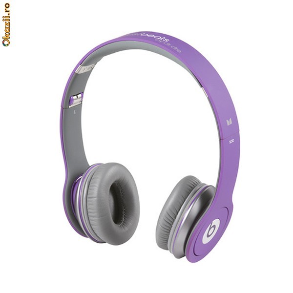 Casti Monster Beats by Dr. Dre SOLO HD Justbeats Profesionale - Garantie foto mare
