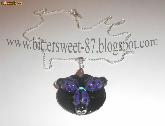 Lantisor buburuze violet foto mare