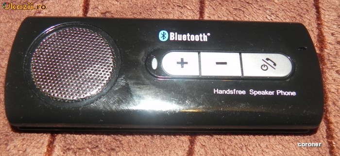 CAR KIT BLUETOOTH - TRANSPORT GRATIS foto mare