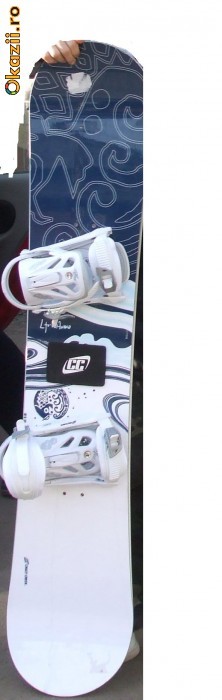 Vand  kit Snowboard pentru fata foto mare