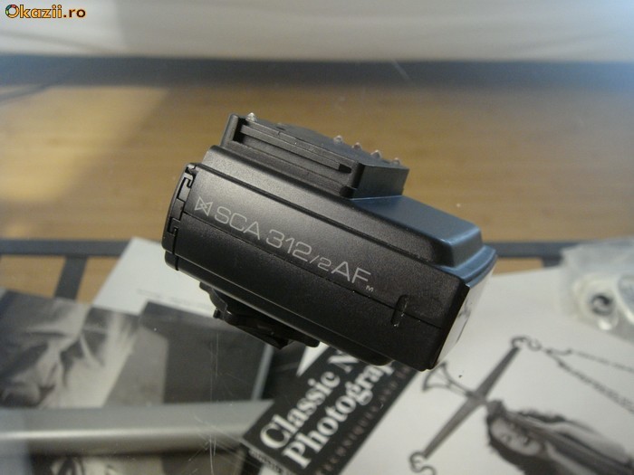 Adaptor Metz SCA 312/2 AF (Canon) SCA 300 foto mare