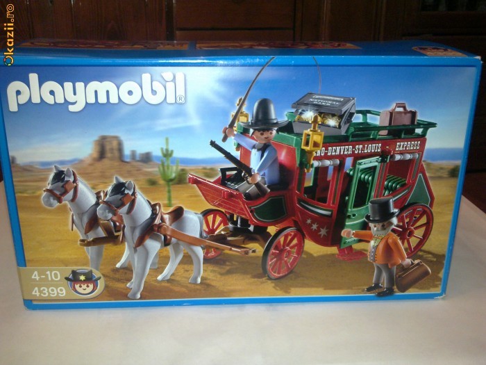 PLAYMOBIL DILIGENTA foto mare