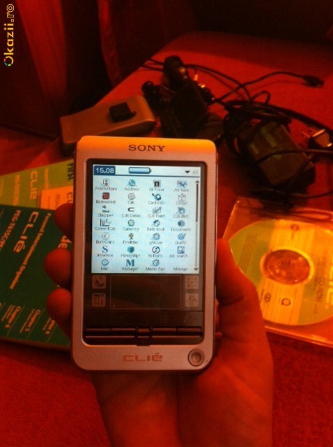 Vand PDA Sony Clie (pocket pc, calculator, agenda, business) foto mare