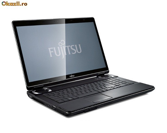 LAPTOP FUJITSU LIFEBOOK NH571, 17.3''/i5 2410M 2.3G/4G/500G/DVD RW DL/LAN/WIR/BT/CAM/FaraSO foto mare