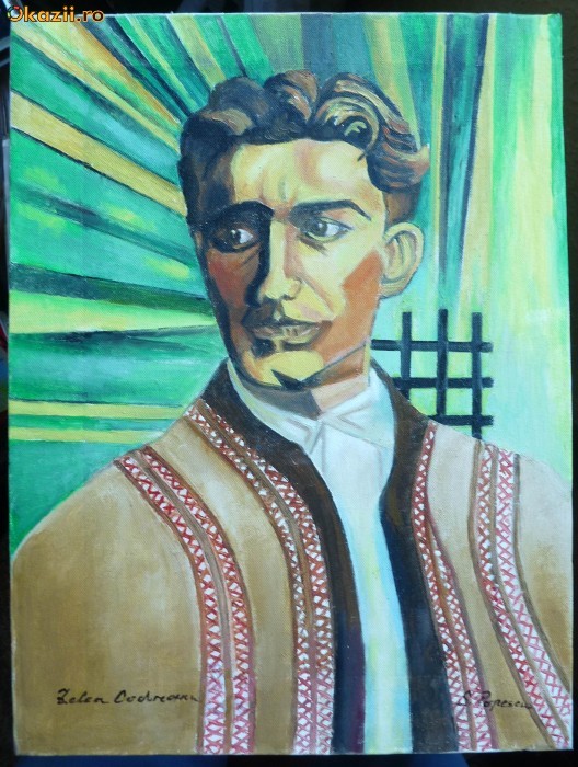 Corneliu Zelea Codreanu , ulei / panza foto mare
