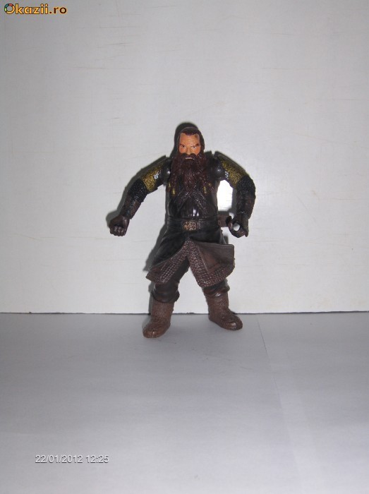 LOTR Figurina GIMLI - Lord of the Rings - Stapanul Inelelor, Marvel foto mare