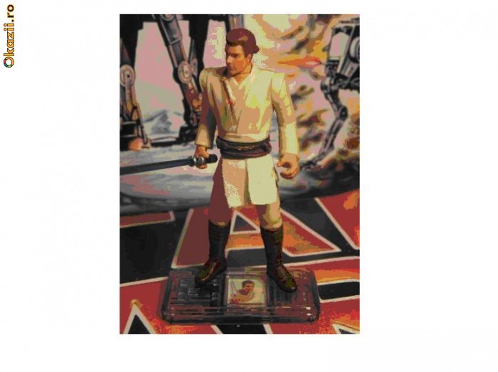 STAR WARS - Razboiul Steleor - Figurina OBI WAN KENOBI, Hasbro foto mare