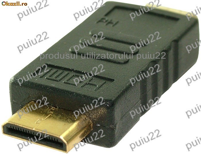 Adaptor mini HDMI, tata-mini HDMI tata-6886 foto mare