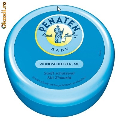 Crema Penaten pentru fundulet bebe - 250 gr - Germania foto mare