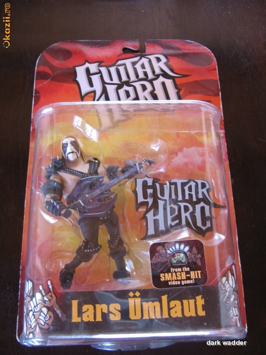 FIGURINA GUITAR HERO / LARS UMLAUT SIGILATA (Transport gratuit la plata in avans) foto mare