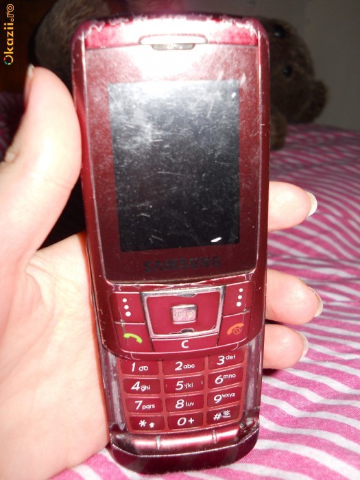 Samsung D900i foto mare