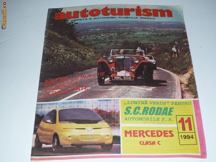 REVISTA AUTOTURISM NR. 11/1994 foto mare
