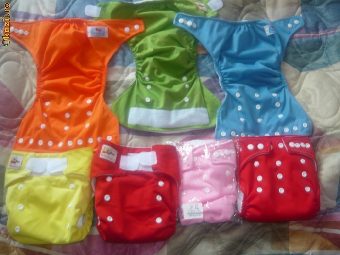 scutece bebe lavabile, refolosibile, reutilizabile-NOI foto mare