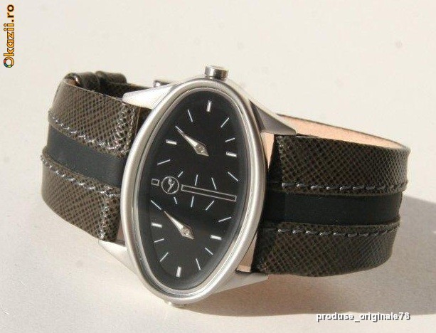 Ceas elegant LUFTHANSA produs al brand-ului TeNo NOU CU ETICHETA SI CUTIE, GARANTIE INTERNATIONALA, model stewardesa dual time PRET CATALOG 100 euro foto mare