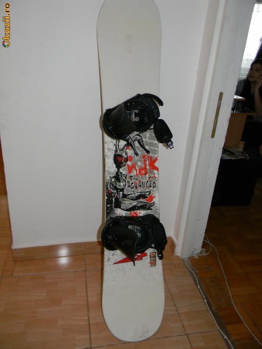 Placa snowboard NIDECKER 161cm fara legaturi foto mare