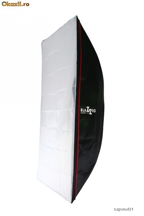 Softbox 80x120cm cu montura universala foto mare