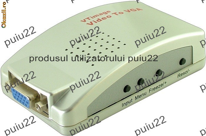 Convertor semnal video, AV-VGA-4391 foto mare
