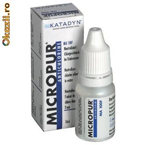 Picaturi Micropur Anticlor MA 100F-10 ml foto mare
