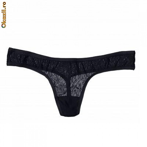 Chiloti Victoria's Secret mesh thong [Cod: TZCVs002] foto mare