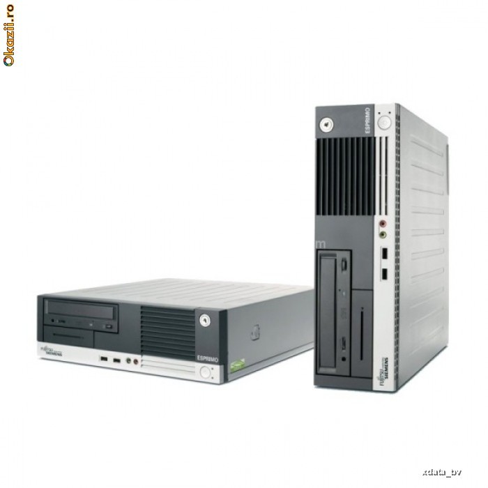 Fujitsu Siemens E5615 Athlon64 X2 Dual Core 3800+, 2GB DDR2, HardDisk 80GB SCSI (ST380815AS), DVD-Rom, NVidia GF6150LE- 256MB integrat, XPP foto mare