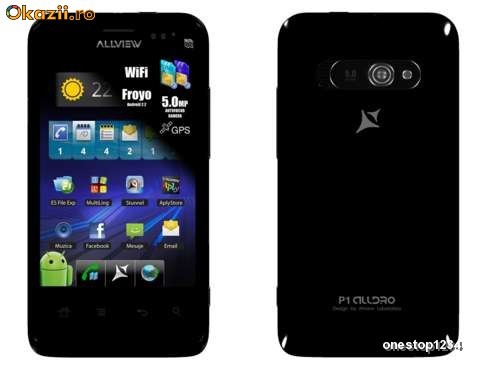 Telefon Dual-Sim Allview P1 AllDro foto mare