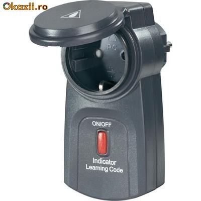Comutator wireless de priza pentru exterior Conrad RSLR foto mare