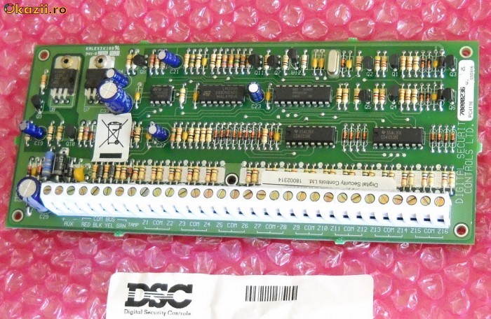 DSC PC4116 Modul de extensie 16 zone pentru PC4010, PC4020 foto mare