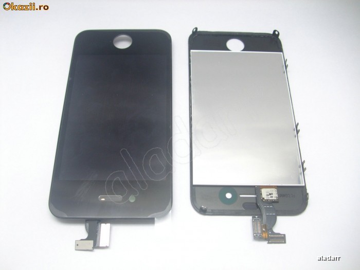 Iphone 4 Original, Ecran LCD + Touchscreen + Rama + Geam, ansamblate, NOI cu Tipla pe ele foto mare