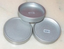 Capace spate obiective M42x1 cu filet (aluminiu) 3 bucati. foto