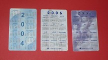 LOT CARTELE TELEFONICE CALENDARE foto