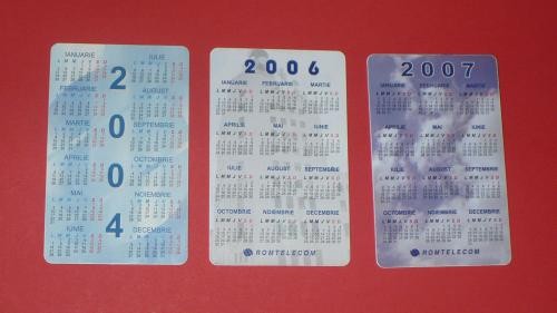 LOT CARTELE TELEFONICE CALENDARE foto mare