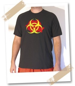 Tricou imprimat Romania toxica foto mare