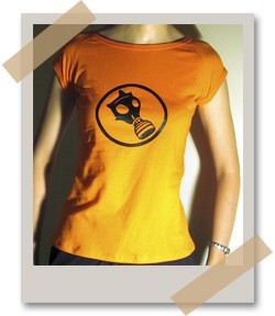 Tricou imprimat Masca de gaze foto mare