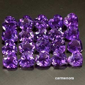 LOT AMETIST NATURAL VIOLET  19  BUC. foto mare