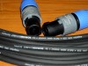 Speakon, 2p, 2 x 2.5 mm, coaxial-ecranat, 3m Sommer