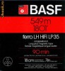 Banda magnetofon BASF LP35 LH, 549m, 180mm reel