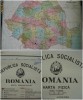 HARTA ROMANIEI  FATA - ADMINISTRATIVA   SPATE - FIZICA