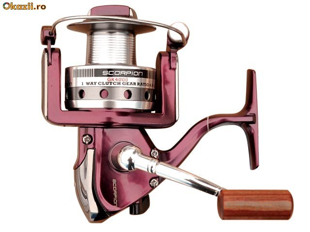 Mulineta Scorpion GK4000 cu 7 rulmenti foto mare