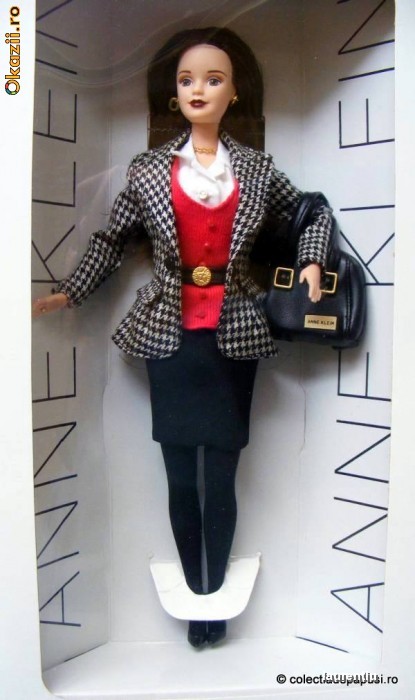 Papusa colectie Barbie Anne Klein 1997 - working girl! foto mare