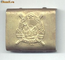 PAFTA  CENTURA MILITARA- PERIOADA RSR