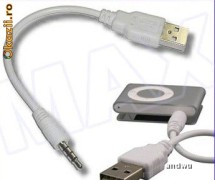 Vand cablu USB 2.0  date\incarcare Ipod shuffle 1th si 2th