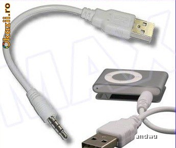 Vand cablu Ipod shuffle 1th si 2th foto mare
