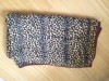 PATURA DUBLA CU DOUA FETE ANIMAL PRINT SI MODEL CADRILAT TIP BURBERRY PRINT 220X180