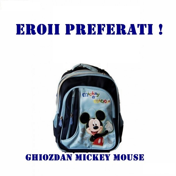 GHIOZDAN CU EROII PREFERATI-MICKEY MOUSE-INCEPE ANUL SCOLAR,GHIOZDAN MINUNAT PT.CLASA 0-4. foto mare GHIOZDAN CU EROII PREFERATI-MICKEY MOUSE-INCEPE ANUL SCOLAR,GHIOZDAN MINUNAT PT.CLASA 0-4. foto mare