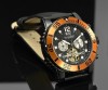 Ceas automatic CALVANEO 1583 SEA COMMAND nou cu eticheta in cutie lemn garantie internationala - IN STOC - colectie noua
