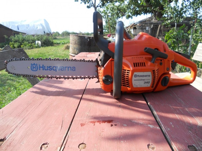 Husqvarna 340 e-series foto mare
