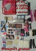 Kit unghii false-Set manichiura,15 geluri uv,5 Catifea,12 Sclipici,12 Caviar,Topcoat,Primer,Lampa uv 36W,Degresant,TRANSPORT GRATUIT!!!