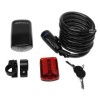 Set lumini si antifurt bicicleta Dunlop - import Anglia