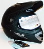 Casca Moto Enduro cu VIZIERA Cross Atv YEMA Matt Black (Pret de catalog 115e)
