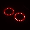 Inele led, angel eyes, 18 smd 3528, culoare rosu, diametru inel 60 mm, set de 2 bucati